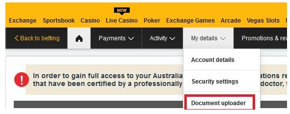 Đăng ký nhà cái Betfair hình 2 Dang ky nha cai Betfair hinh anh 2
