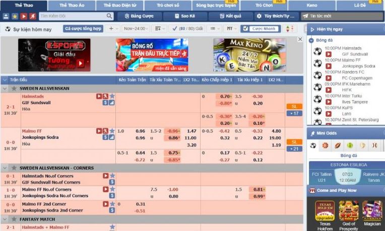 Cá cược thể thao trực tuyến hình 1 Ti le ca cuoc the thao truc tuyen i hinh anh 1