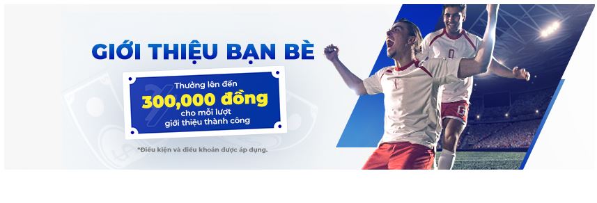 Tham gia nhan thuong Sbobet tai Euro khi gioi thieu ban be nhan 300K