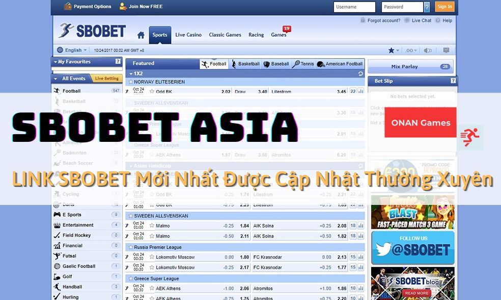 Nen ca do mua Euro tai Sbobet khong?