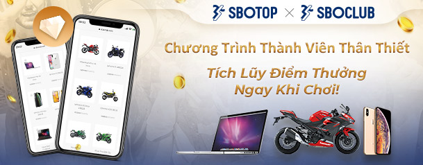 Qua tang thuong thanh vien tai Sbotop