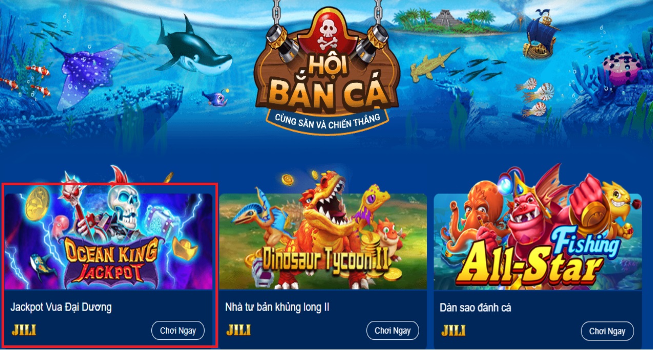 Danh gia tro choi ban ca Jackpot vua dai duong tai Sbobet