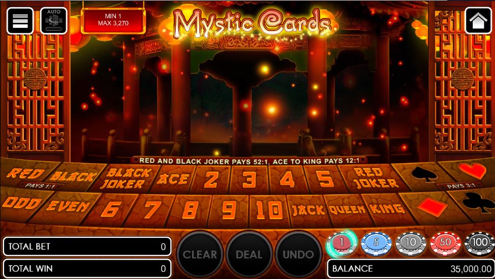 Thong tin Mystic Cards Sbobet chi tiet