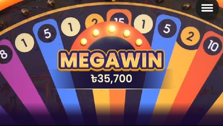 Tinh nang game Mega Wheel Sbobet