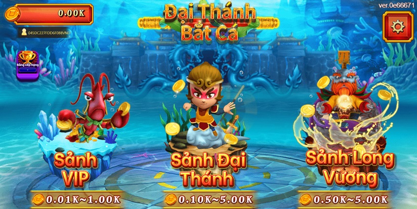 Cach choi game dai thanh bat ca Sbobet