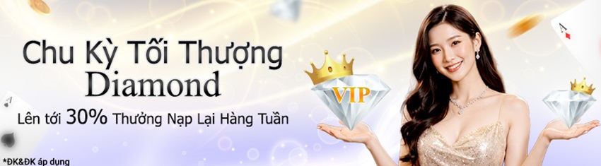 Khuyen mai dac quyen VIP Diamond SBOBET thang 8/2026
